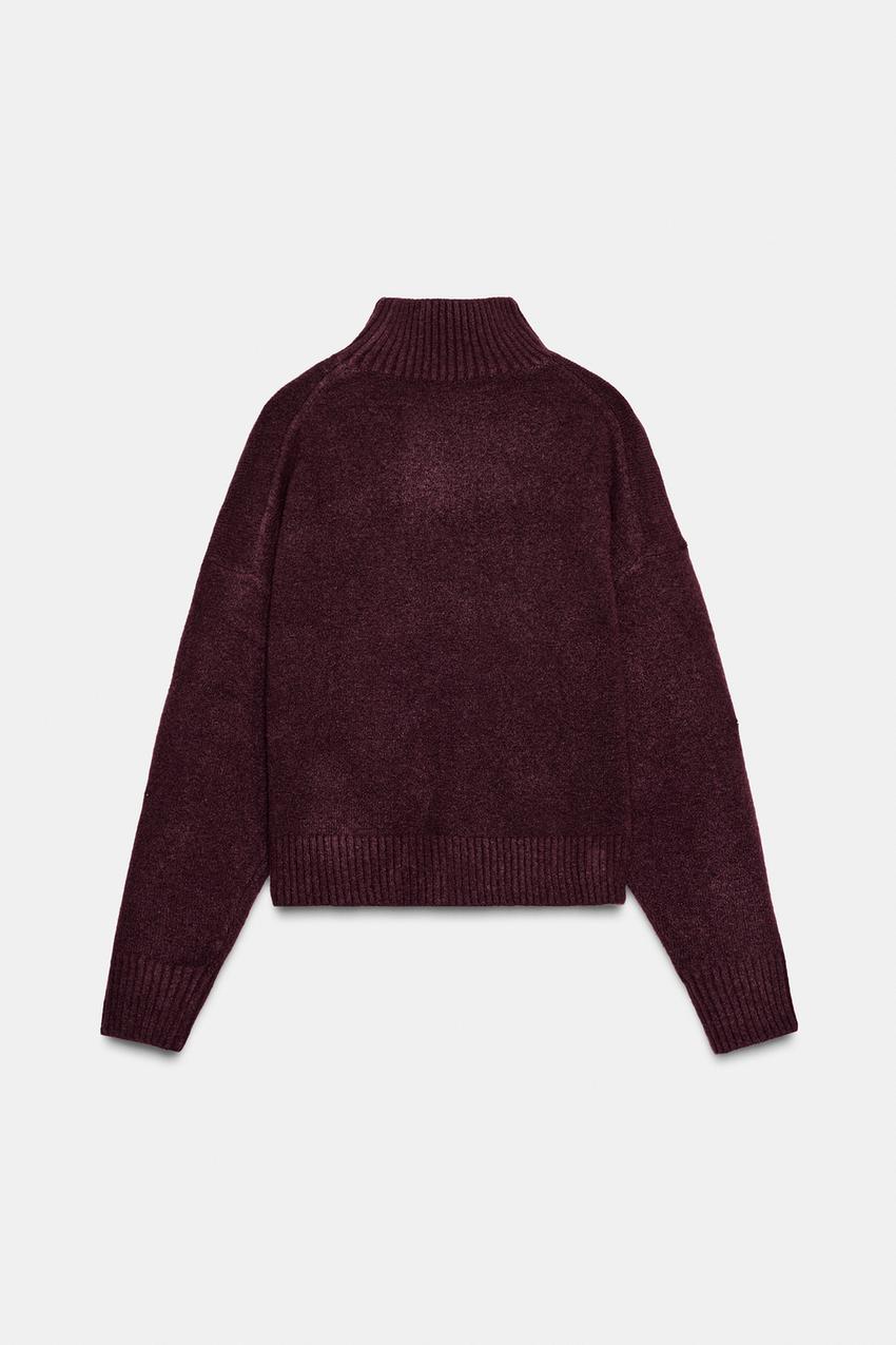 SOFT KNIT HIGH NECK JUMPER